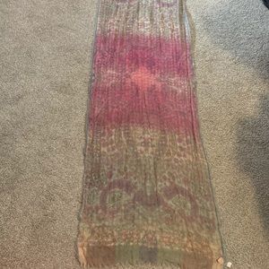 Pretty silk blend scarf- rare find-2 colors avail